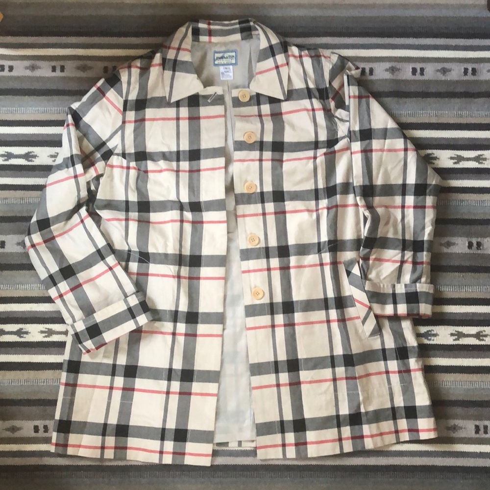 Vintage Pendleton plaid coat